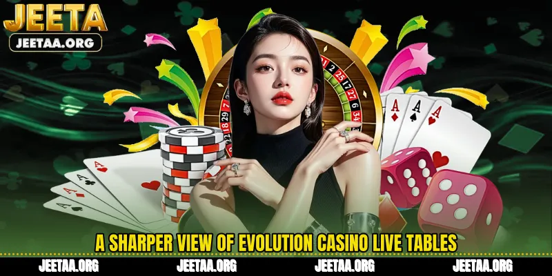A sharper view of Evolution Casino live tables