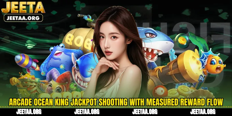 Arcade Ocean King Jackpot shooting with measured reward flow