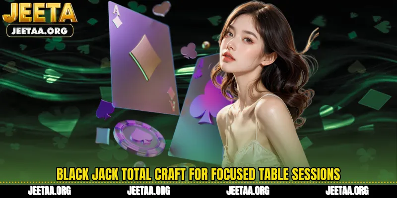 Black Jack total craft for focused table sessions