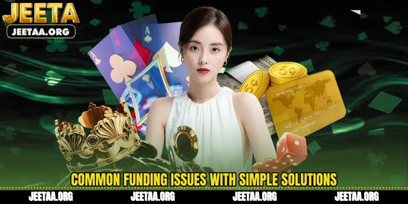 Common funding issues with simple solutions