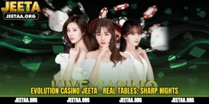 Evolution Casino Jeeta - Real Tables, Sharp Nights