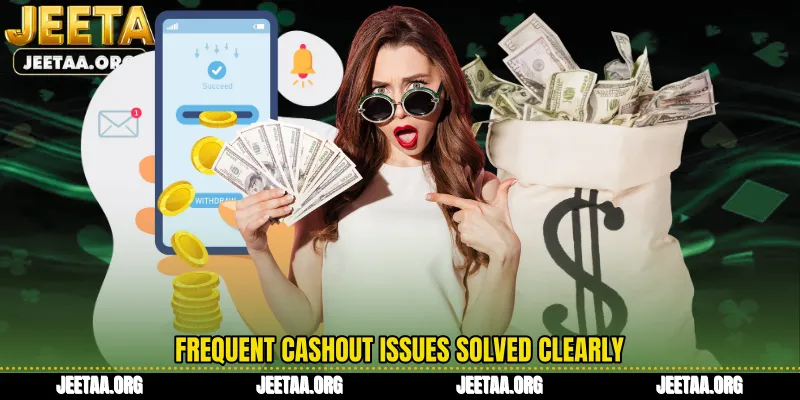 Frequent cashout issues solved clearly