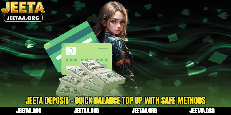 Jeeta Deposit - Quick Balance Top Up With Safe Methods