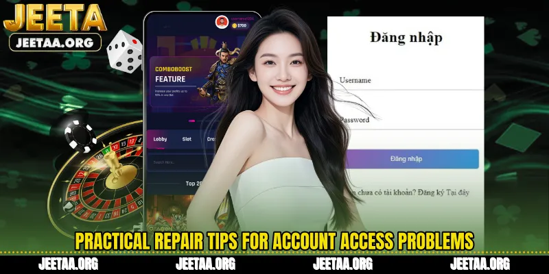 Practical repair tips for account access problems