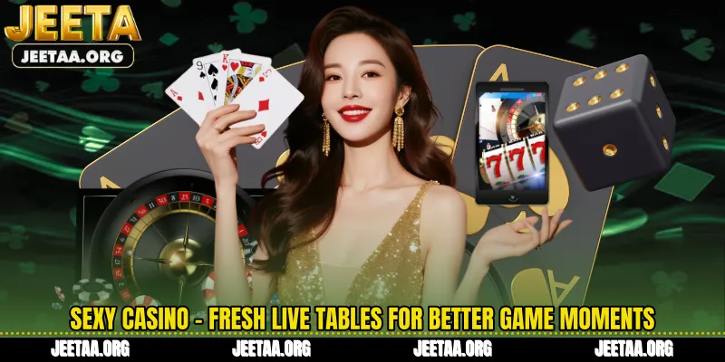 Sexy Casino - Fresh Live Tables For Better Game Moments