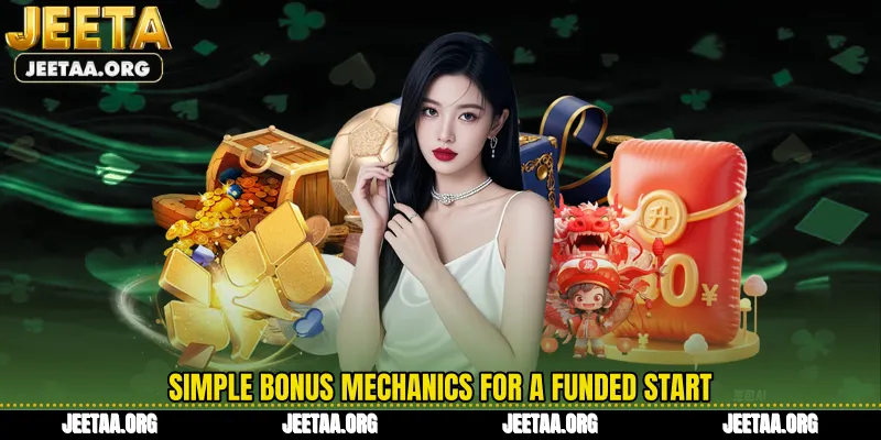 Simple bonus mechanics for a funded start